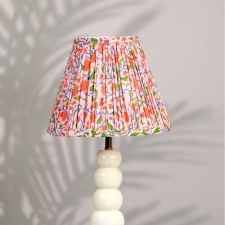 Multicolour Block Print Empire Lampshade Small